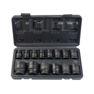 Auto Choice 14pc 1/2″ DR. Shallow Impact Socket Set