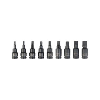 Auto Choice 9pc 3/8″ DR. Spline Socket Bit Set
