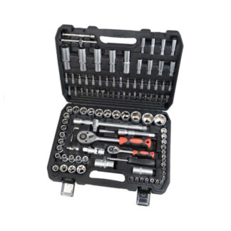 Auto Choice 108pc Mechanics 1/4″ & 1/2″ Tool Kit